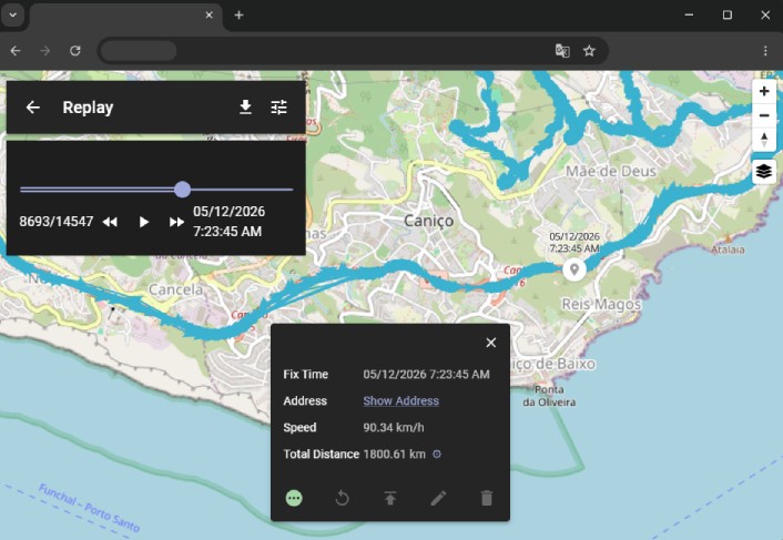 Route history